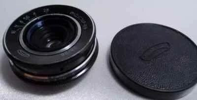 g Wide Angle Industar-69 MMZ f2.8/28mm lens for M39 camera CHAIKA CHAJKA 1496 - Image 1 of 4