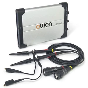 Owon VDS2062L 60 MHz, 2 Ch, 500 MS/s Virtual Oscilloscope with LAN Port - Picture 1 of 2