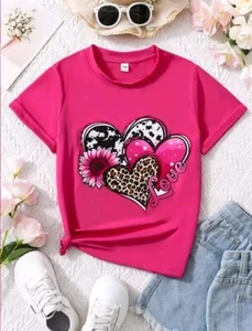 Camiseta Para Niñas Para Ocasión Casual - Picture 1 of 1