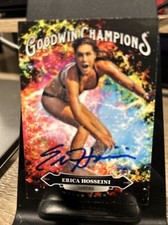 Erica Hosseini signed 2020 Goodwin champions.  Autographed Surfing Card