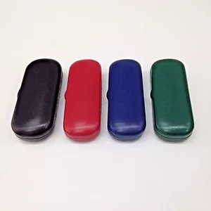 New Faux Leather Optical Eyeglasses Hard Case - Picture 1 of 19