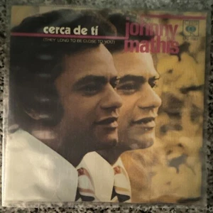 Johnny Mathis, Cerca De Ti, Rare 1971 Mexican 7" EP PS Pop Easy Listening - Picture 1 of 4