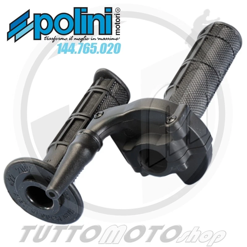 POLINI COMANDO ACCELERATORE GAS RAPIDO CON MANOPOLE VESPA PK 50 S XL RUSH N - Immagine 1 di 1