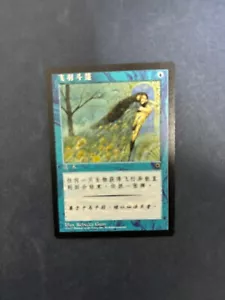 MTG SIMPLIFIED CHINESE PORTAL CLOAK OF FEATHERS NM MAGIC THE GATHERING BLUE - Picture 1 of 6
