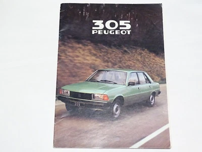 Automobile Documentation - Peugeot 305 Brochure - Image 1 of 2