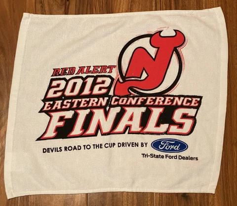 New Jersey Devils 2022  Eastern Conference Finals Towel Road To The Cup By Ford Cover