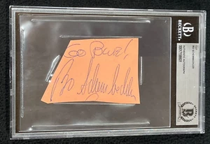 Bo Schembechler Signed Cut Autograph Michigan Wolverines #2 Beckett Certified - Picture 1 of 2