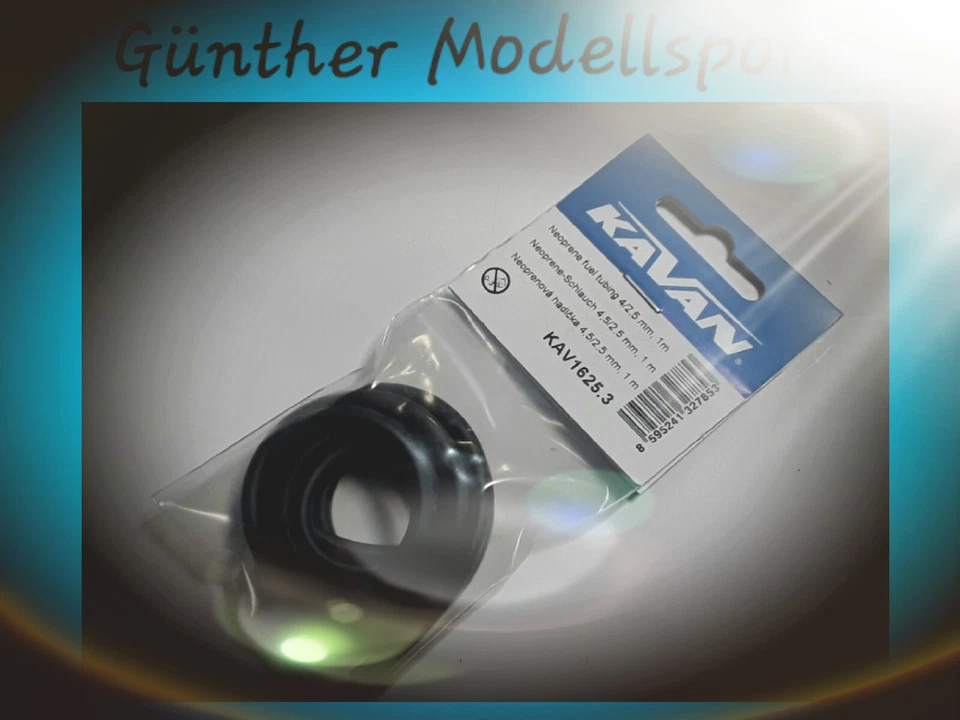 Kavan Neoprene-Schlauch 4 5/2 5 mm 1 m KAV1625.3 6 /1m Günther Modellsport