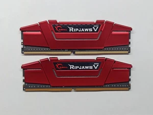 F4-2666C15D-16GVR G.Skill Ripjaws 16GB Kit (2 X 8GB) PC4-21300 DDR4-2666MHz CL15 - Imagen 1 de 3