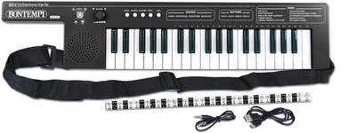 Bontempi | KeyRhythm - 37-Tasten-Keyboard Keytar mit Schultergurt