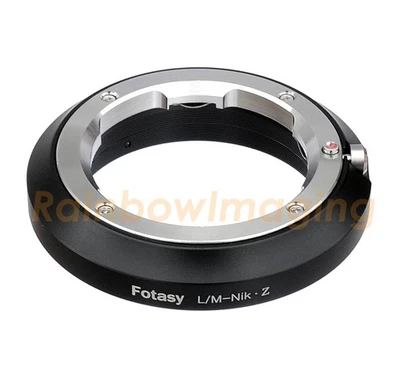 FOTASY Leica M LM Lens to Nikon Z Mount Z7 Z7II Z8 Z9 ZFC ZF Mirrorless Camera Adapter