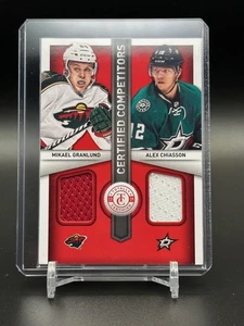 2013-14 Panini Totally Certified #CC-GC Granlund / Chiasson MEM Wild Stars - Picture 1 of 2