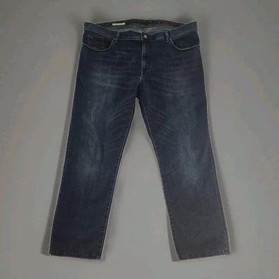 Pantalones de mezclilla para hombre Alberto DS Dual FX zurdos calce regular lavado oscuro 42x 26,75 Foto 1 de 4