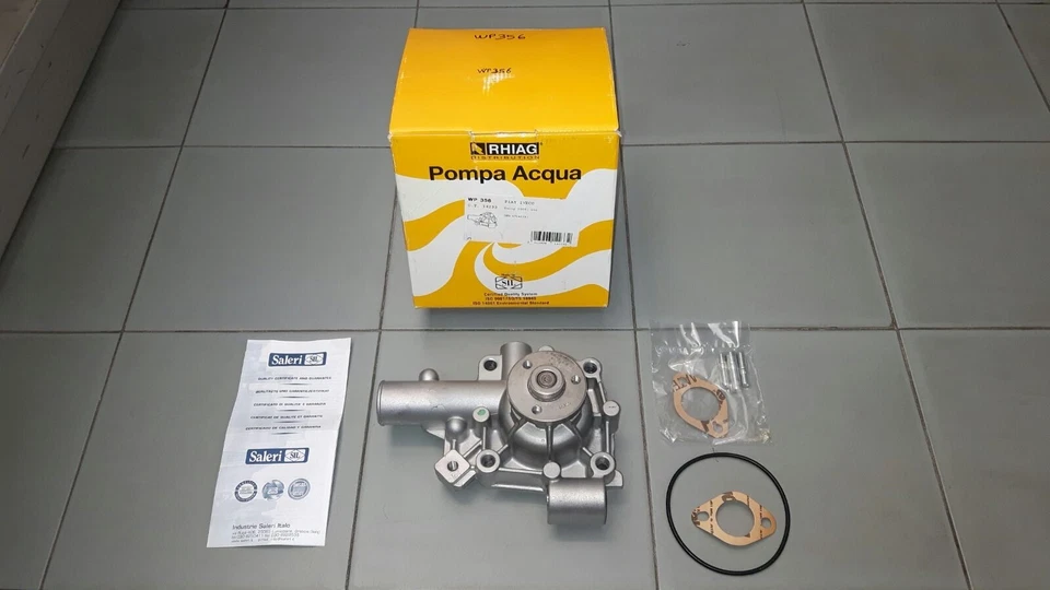 PA356:WATER PUMP:AL AR6 AR8 24D IVECO DAILY I II 25D ARENA MASTER I TRAFFIC28-35 - Image 1 of 1