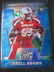 JERELL ADAMS 2016 Panini Collegiate Draft Picks PRIZMS BLUE #155 Gamecocks RC - Picture 1 of 2