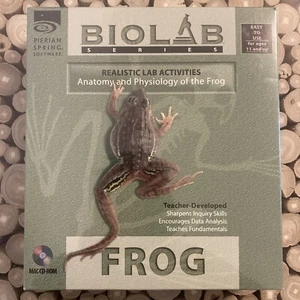 Biolab Humane Frog Lab Dissection by Pierian Spring Software Mac CD-Rom - Picture 1 of 6
