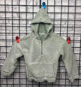 Warm & Cozy 1/4 Zip Cropped Sweatshirt Juniors/Womens Size Small Sweater - Picture 1 of 10