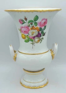 MEISSEN Antique 1800's Large 9.5" Porcelain Urn / Vase. READ. - Picture 1 of 22