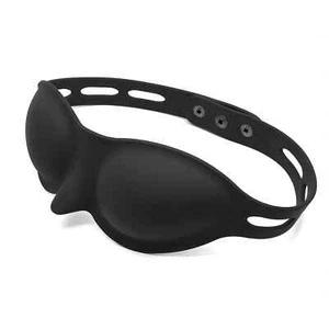 Binding Silicon Eye Mask Blindfold Fetish Role Play Restraints Stimulate Games - Picture 1 of 10