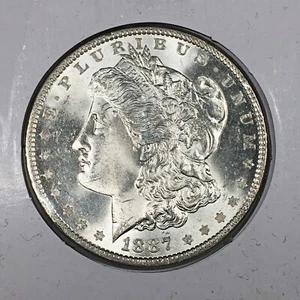 1887 Morgan Dollar - High Grade - Proof Like - Picture 1 of 2