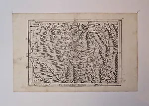 Gravure sur cuivre, Carte de Lucerne, 1704 - Bild 1 von 3