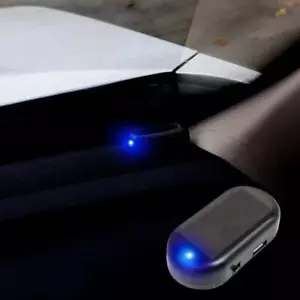 Luce di allarme auto solare finta LED sistema di sicurezza alimentazione flash furto - Foto 1 di 14