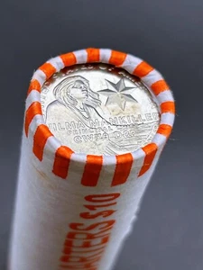 1x 2022-p Wilma Mankiller Women's Quarter Roll OBW Uncirculated Unopened - Picture 1 of 2