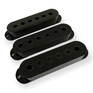 AxLabs Strat PUP Covers Set , Modern Spacing Black - Picture 1 of 1