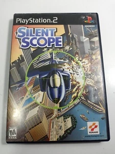 SILENT SCOPE PLAYSTATION 2 PS2 VIDEO GAME COMPLETE WITH MANUAL TESTED - Picture 1 of 3
