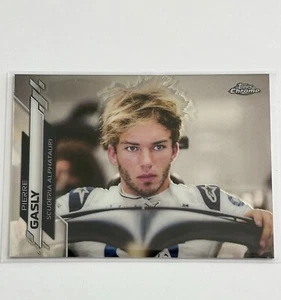 Pierre Gasly 2020 Topps Chrome Formula 1 Racing Card AlphaTauri #184 Alpine - Foto 1 di 5