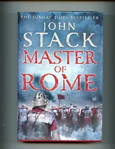 MASTER OF ROME John Stack, UK 1st ed HB/dj, Roman naval novel - Picture 1 of 2