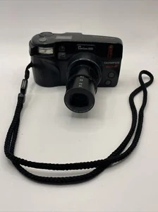 Olympus Super Zoom 3000 Multi AF 35mm fotocamera pellicola 38-110mm testata - Foto 1 di 7