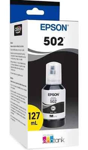 EPSON EcoTank Ink T502 black 127 ml - Picture 1 of 2