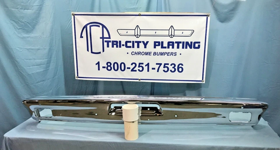 1965 65 DODGE DART FRONT BUMPER *FRESH CHROME* - Image 1 of 4