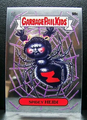 GPK 2020 Chrome 3rd Series, C-Name Card Variation Variant #98c Spidey HEIDI, CS3 - Image 1 of 2