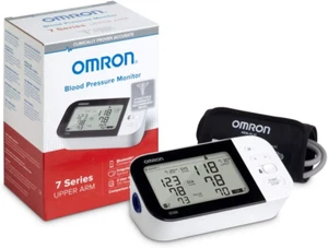 Omron Wireless Upper Arm Blood Pressure Monitor BP Series 7 Health Monitor Pres - Picture 1 of 12