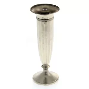 Sterling Silber Trompetenvase The Northern Goldsmiths Co Birmingham England 1929 - Bild 1 von 1