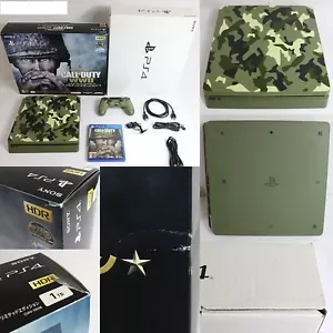 PlayStation 4 Console Call of Duty World War II 2 Limited Edition JAPAN PS4 SONY - Picture 1 of 1