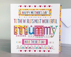 Mothers Day Card For Mummy, Mother's Day Card and Gift idea, Extra special cards - Picture 1 of 7
