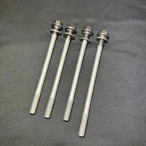 2020 18-20 YZ450F WR450F Cylinder Head Mounting Bolts X4 Washers Top End Mount - Picture 1 of 6