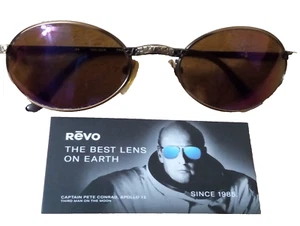 SALE~ RARE~ Revo Japan 1111 Python 034 Copper Sunglasses w/Pouch & Hard Case - Picture 1 of 19