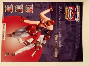 St. Louis Cardinals 2005 Pin Empty Collection Folder by St. Louis-Dispatch  SGA - Picture 1 of 3