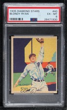 1934-36 National Chicle Diamond Stars R327 Blondy Ryan #40 PSA 6