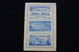 Programa de películas Totowa Drive-in 1956 - Marilyn Monroe en parada de autobús - K 1874 - Imagen 1 de 3