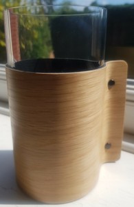 Lind DNA Block Vase Wrap Wood