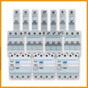 Hager FI LS Schalter Fehlerstromschalter Leitungsschutzschalter CDA CDS MBN MBS - Bild 1 von 60