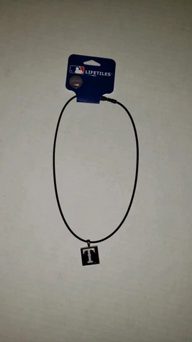 Lifetile Necklace Texas Rangers Cover