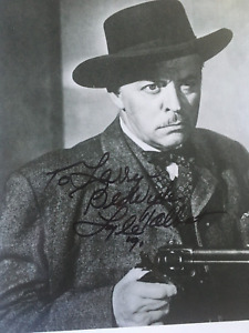 Photo signée et inscrite de Lyle Talbot