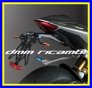 Portatarga LighTech TRIUMPH SPEED TRIPLE 1200 RS 2023 2024 regolabile + luce led - Foto 1 di 8