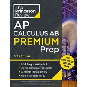 THE PRINCETON REVIEW AP CALCULUS AB PREMIUM PREP NEW - Foto 1 di 1